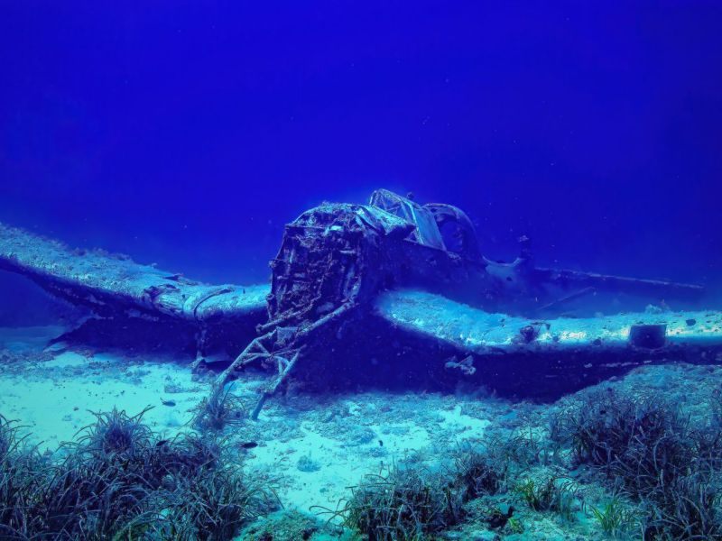 Junkers Ju 87 Stuka-Wrack vor Kroatien
