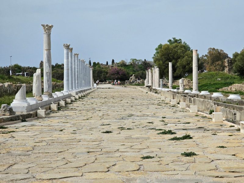 Römerstraße als archäologischer Fund.