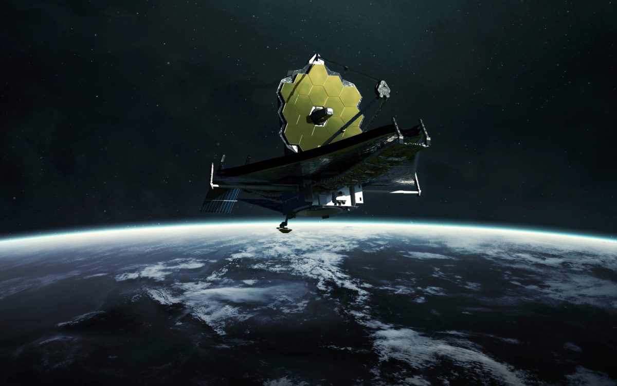 James-Webb-Teleskop schwebt im Orbit der Erde