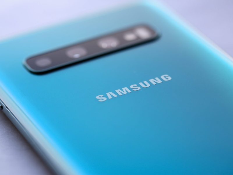 Rückseite eines Samsung-Handys