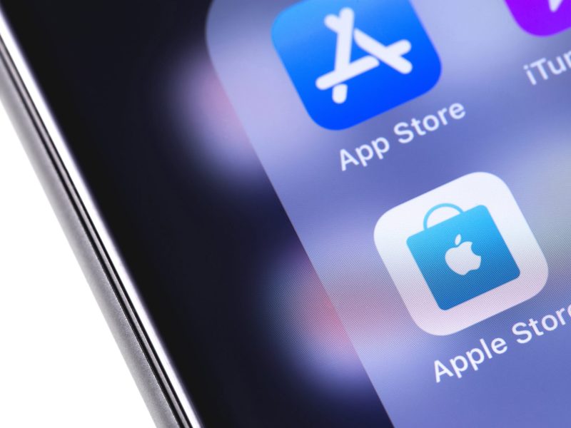 Apple-Apps auf einem iPhone