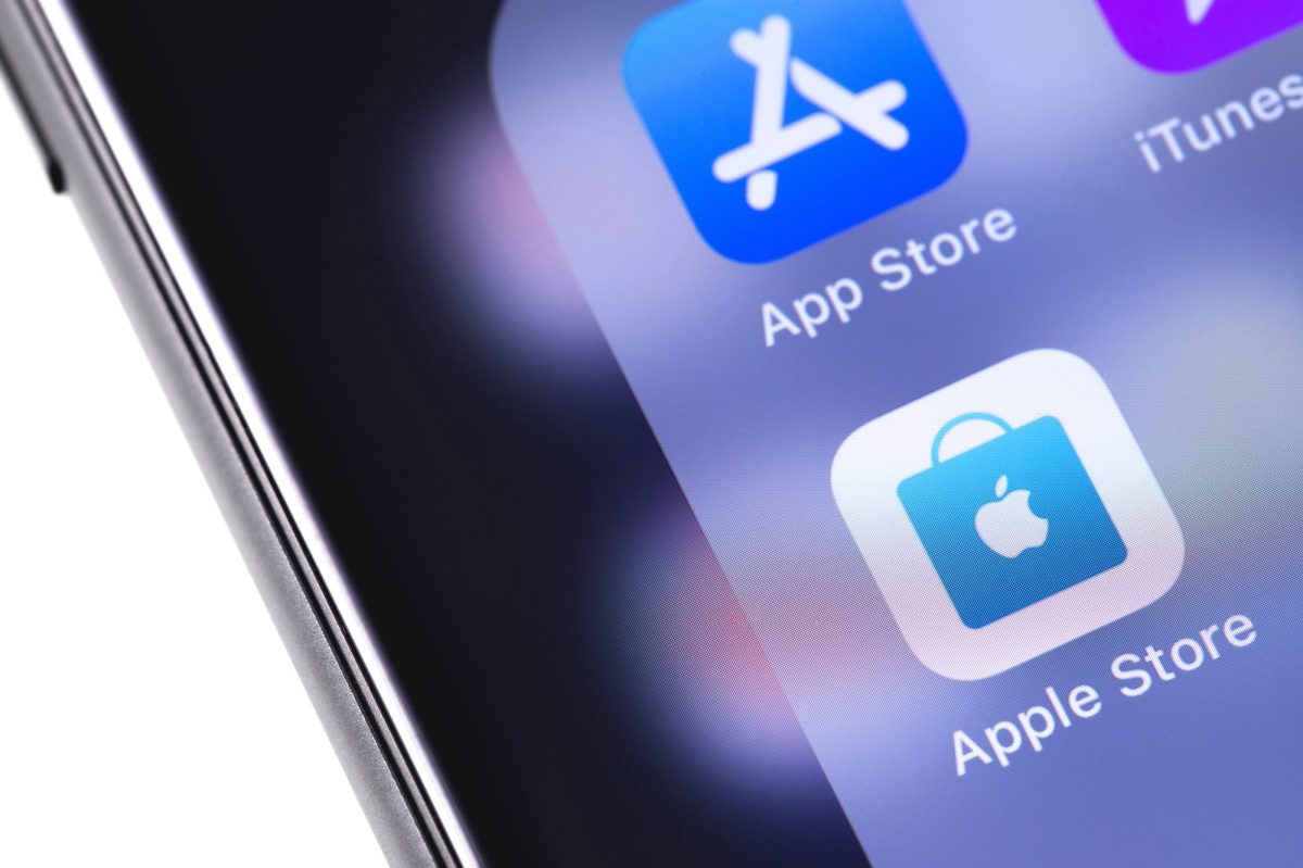 Apple-Apps auf einem iPhone