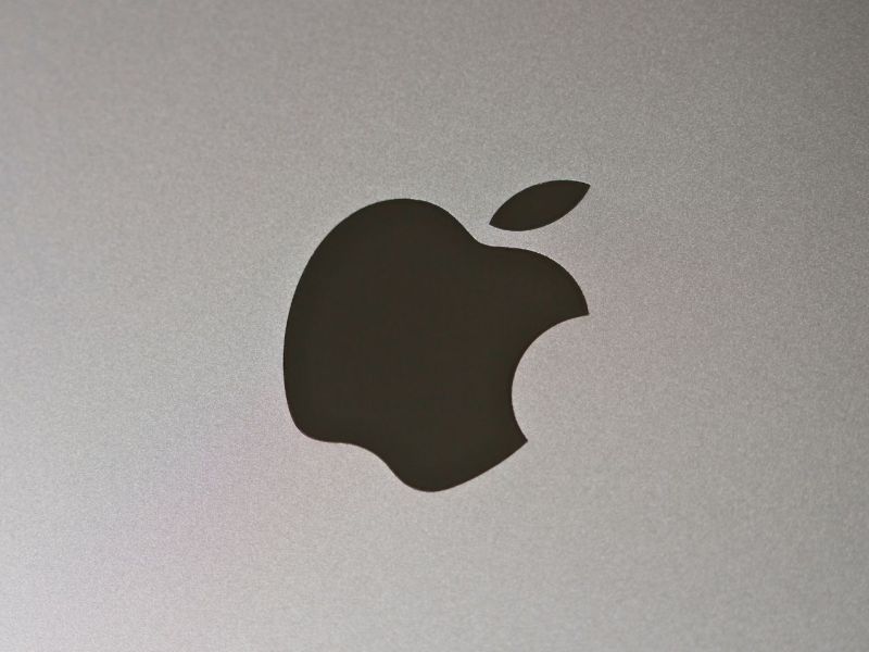 Apple-Logo auf Gerät