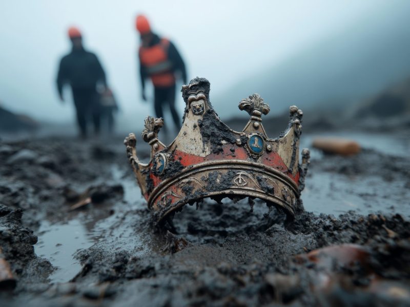 KI-Render von einem archäologischen Fund.