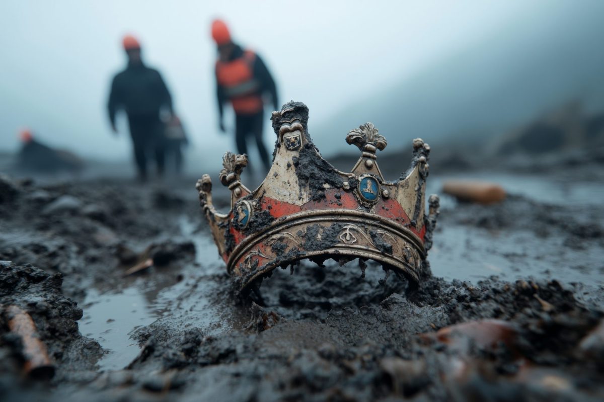 KI-Render von einem archäologischen Fund.