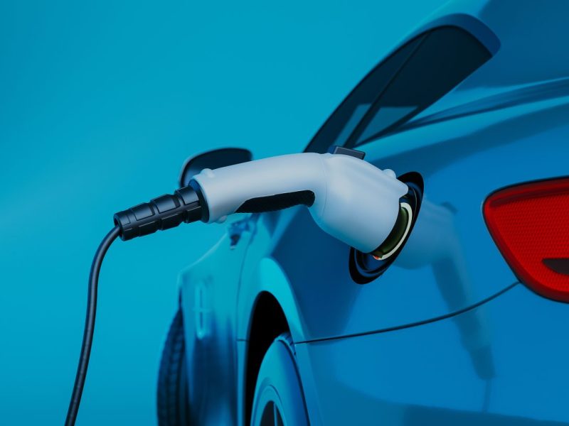 Elektroauto beim Laden. (Symbolbild)