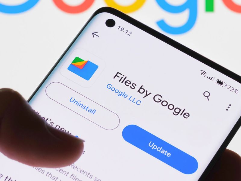 Google Files auf Smartphone