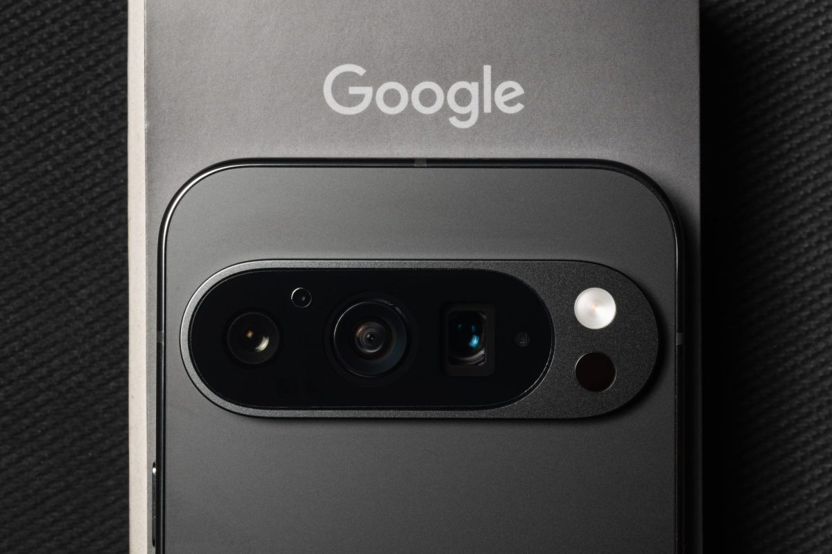 Rückseite eines Google-Pixel Handys