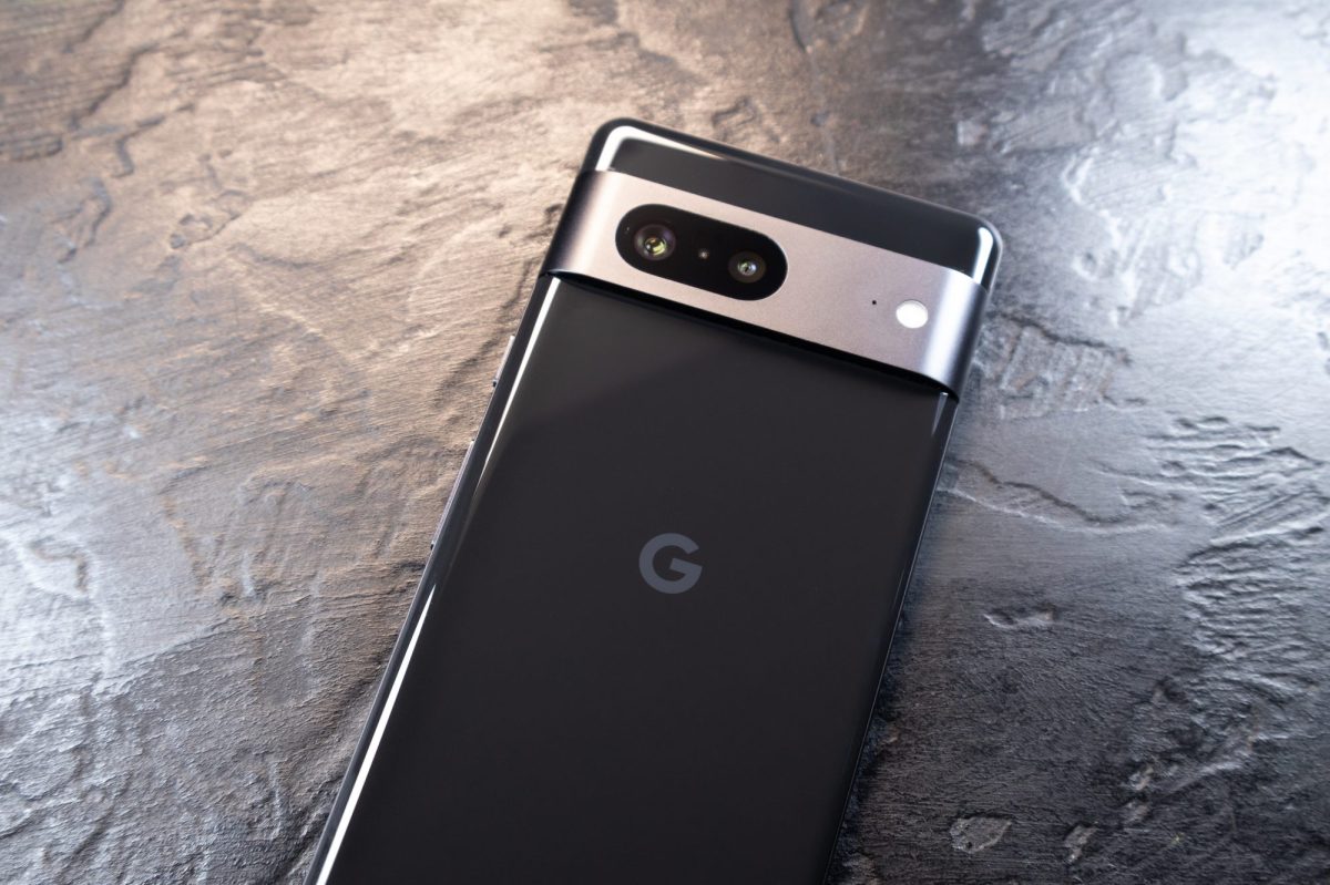 Rückseite eines Google Pixel-Handys