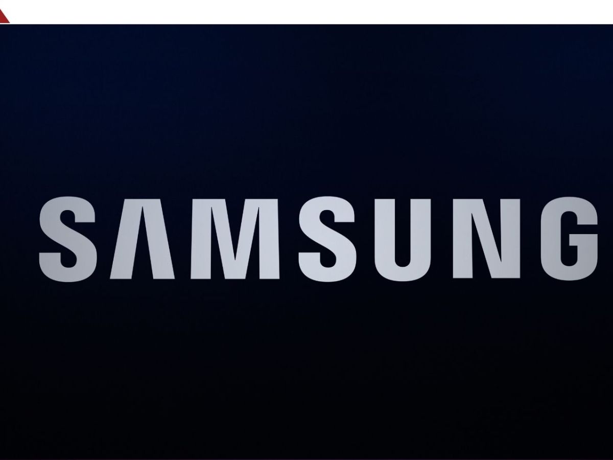 Nahaufnahme eines Samsung-Fernsehers