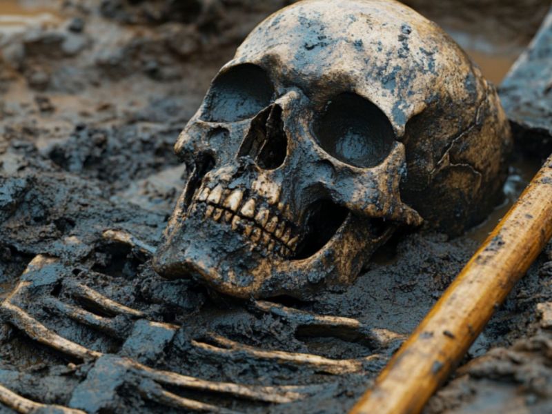 Ein archäologischer Fund (KI-generiertes Bild)