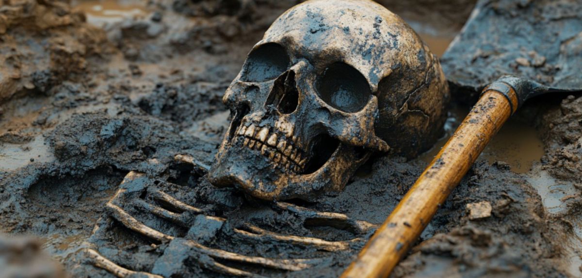 Ein archäologischer Fund (KI-generiertes Bild)
