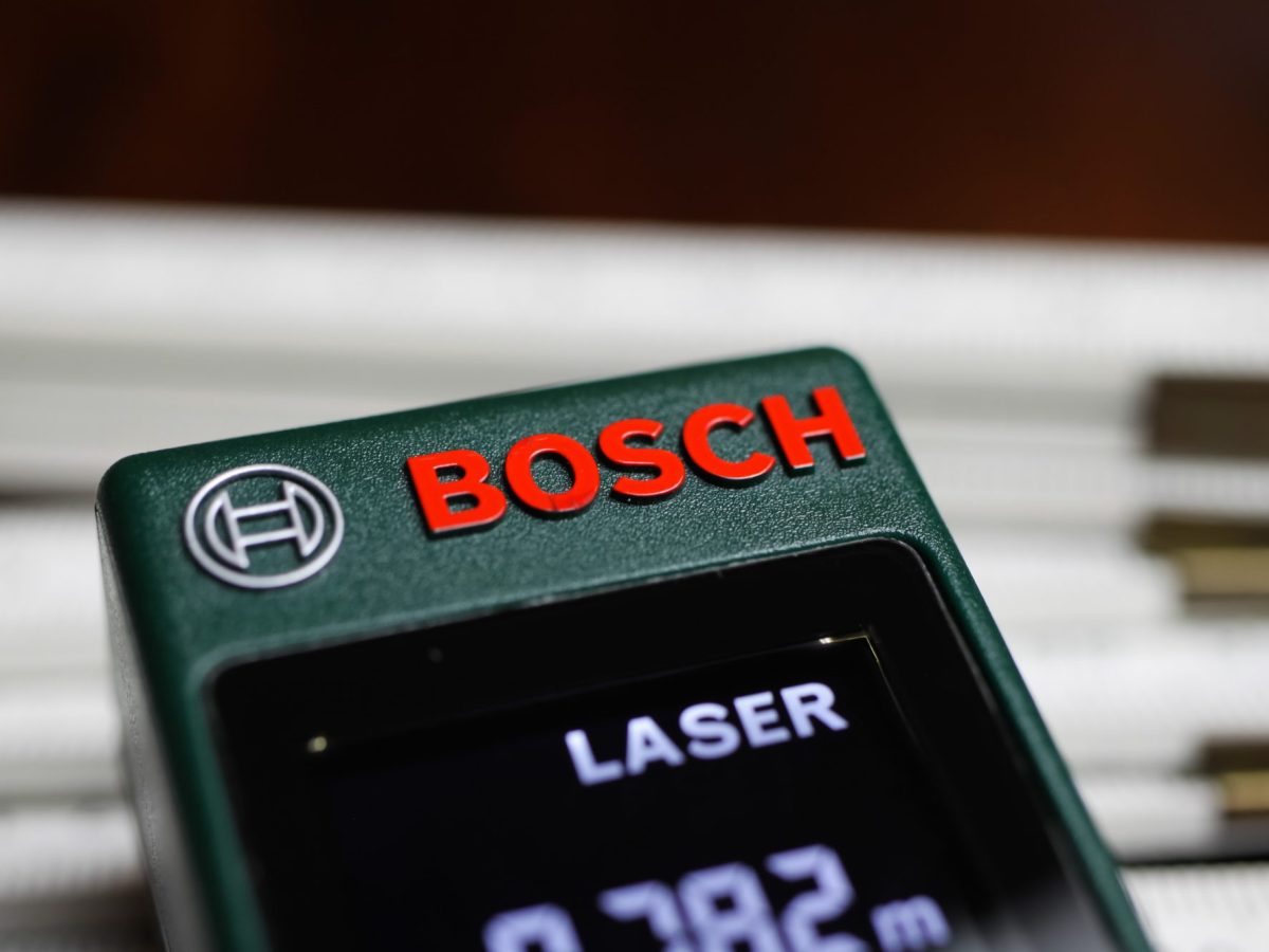Laser-Entfernungsmesser von Bosch