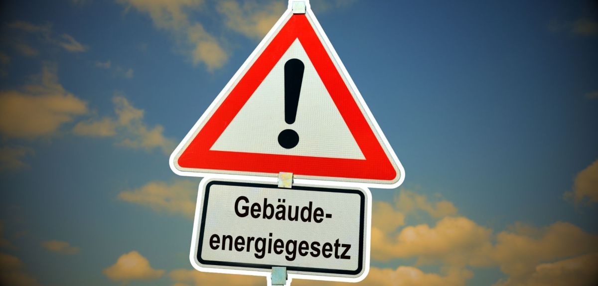 Warnschild mit der Aufschrift 