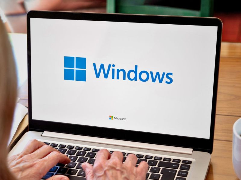 Windows 11 auf Laptop