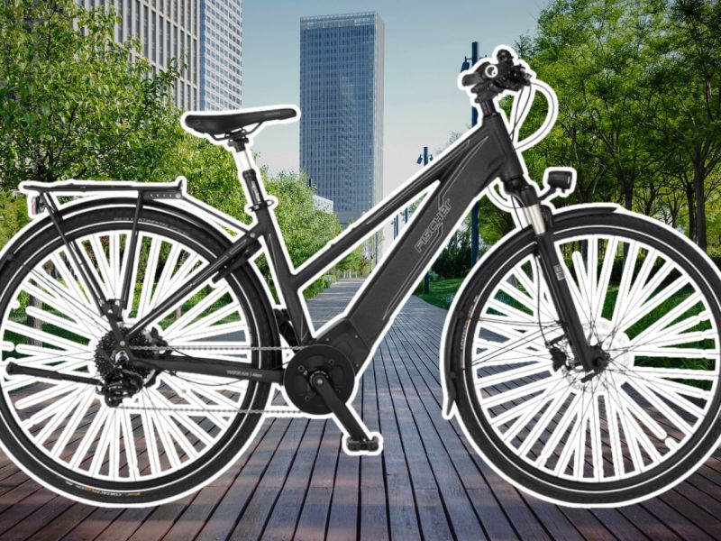 Fischer Viator 6.0i vor einem Parkweg