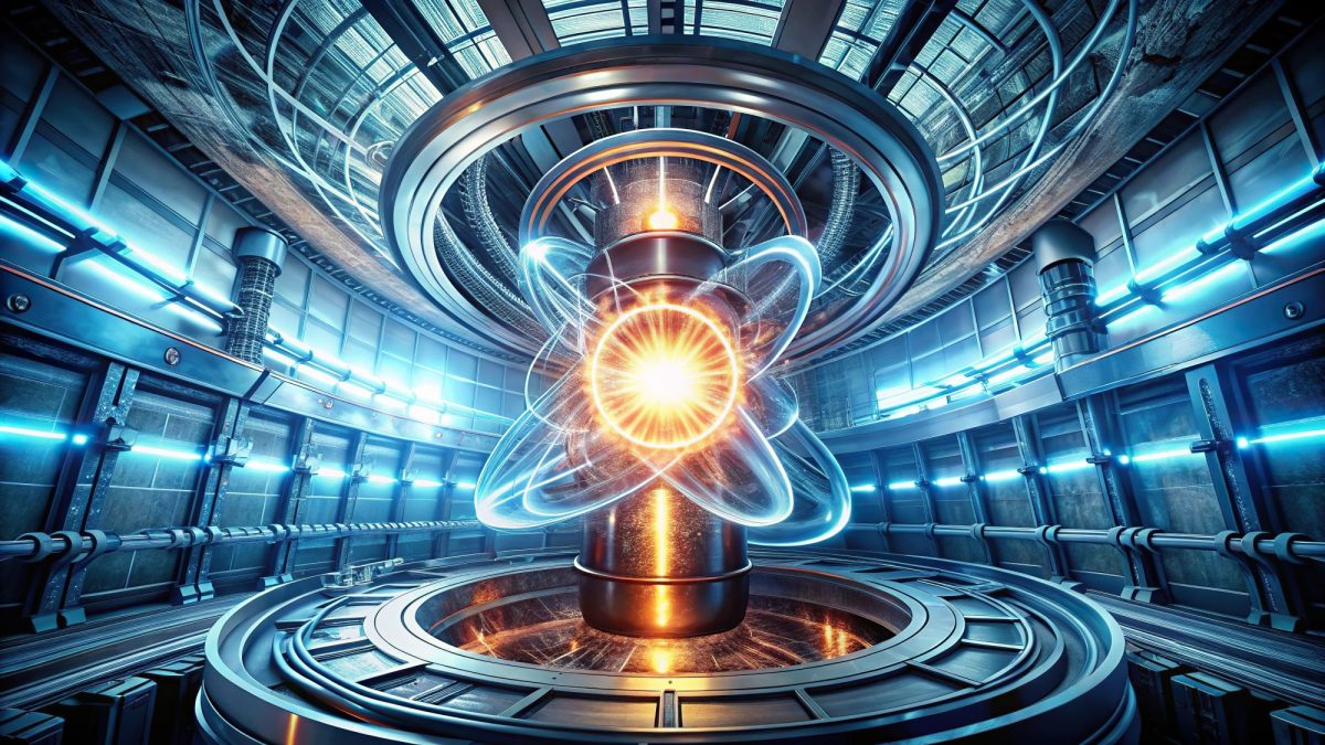 Reaktor für Kernfusion (KI-generiertes Bild)