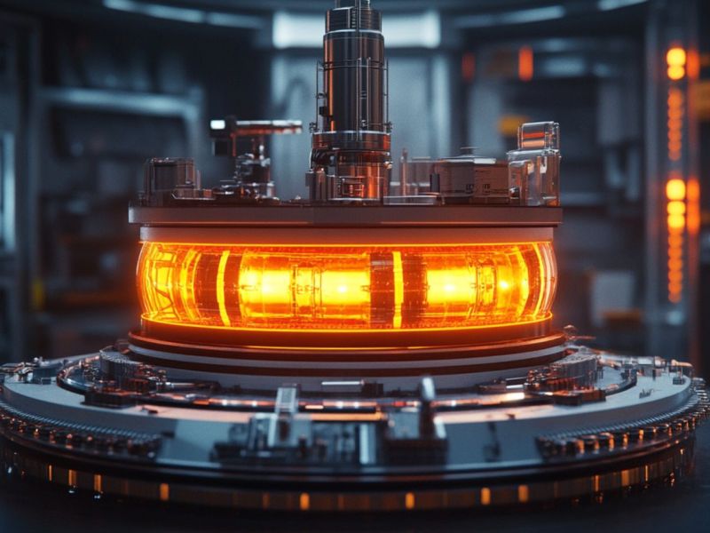 Reaktor für Kernfusion (KI-generiertes Bild)
