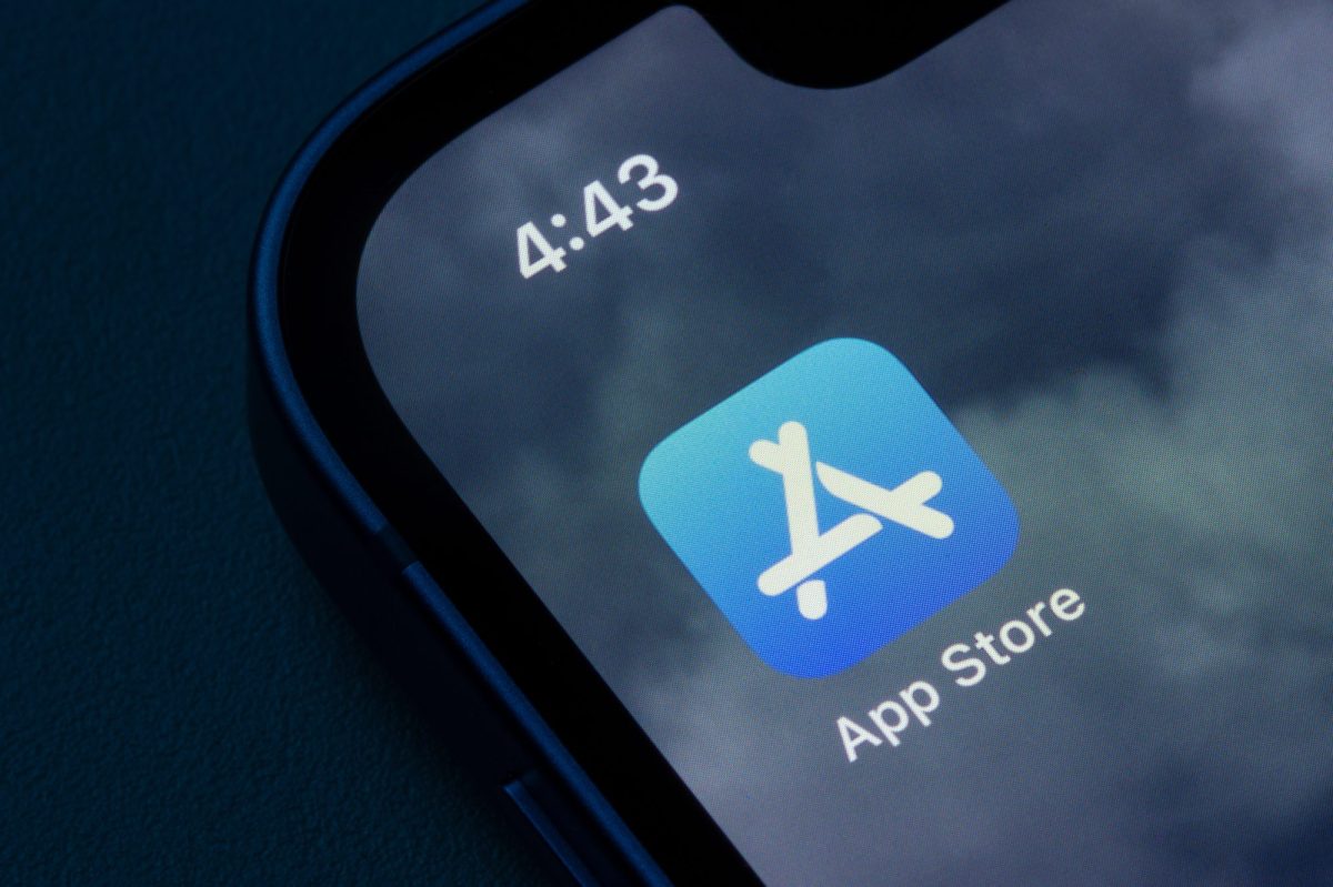 Apple App Store-Symbol auf einem iPhone