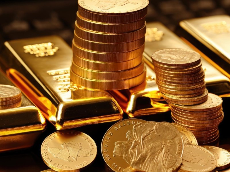 Gold als archäologischer Fund.