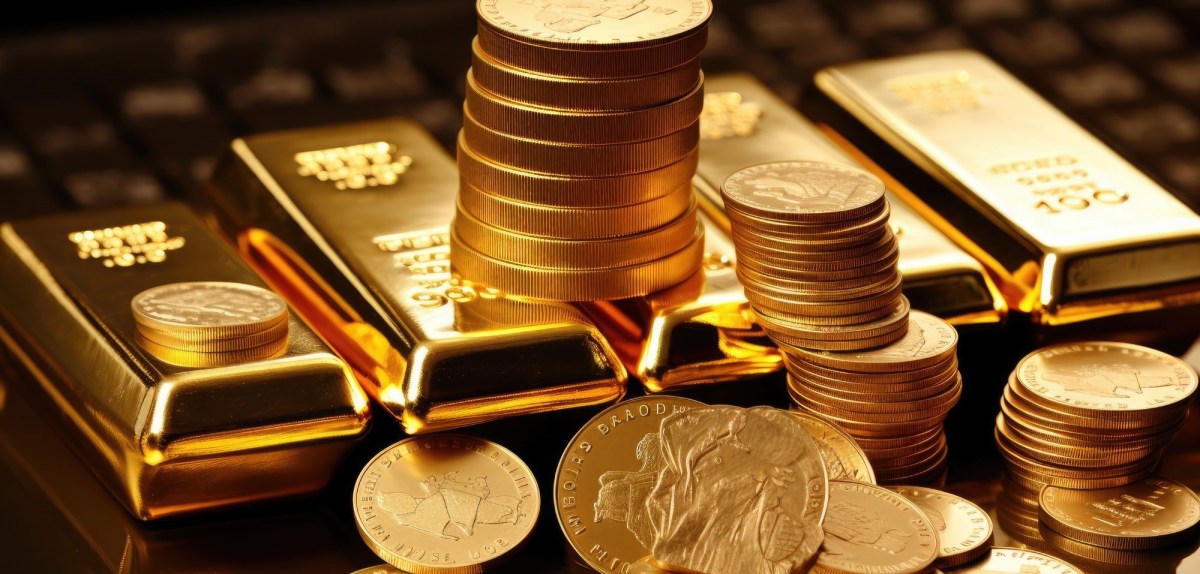 Gold als archäologischer Fund.