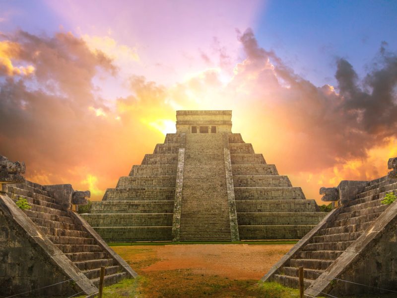 Ein Tempel als archäologischer Fund.