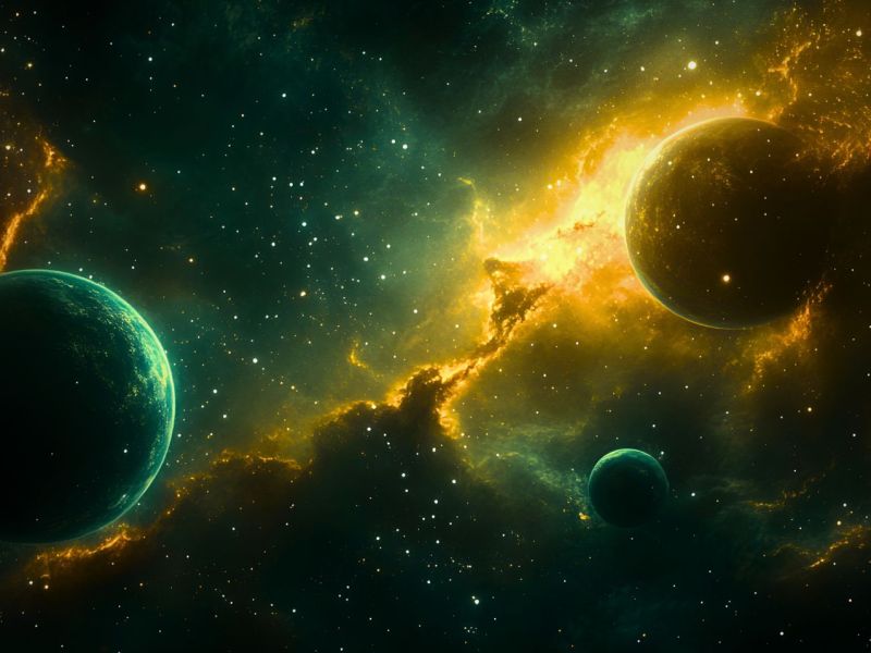 Exoplaneten im Weltall