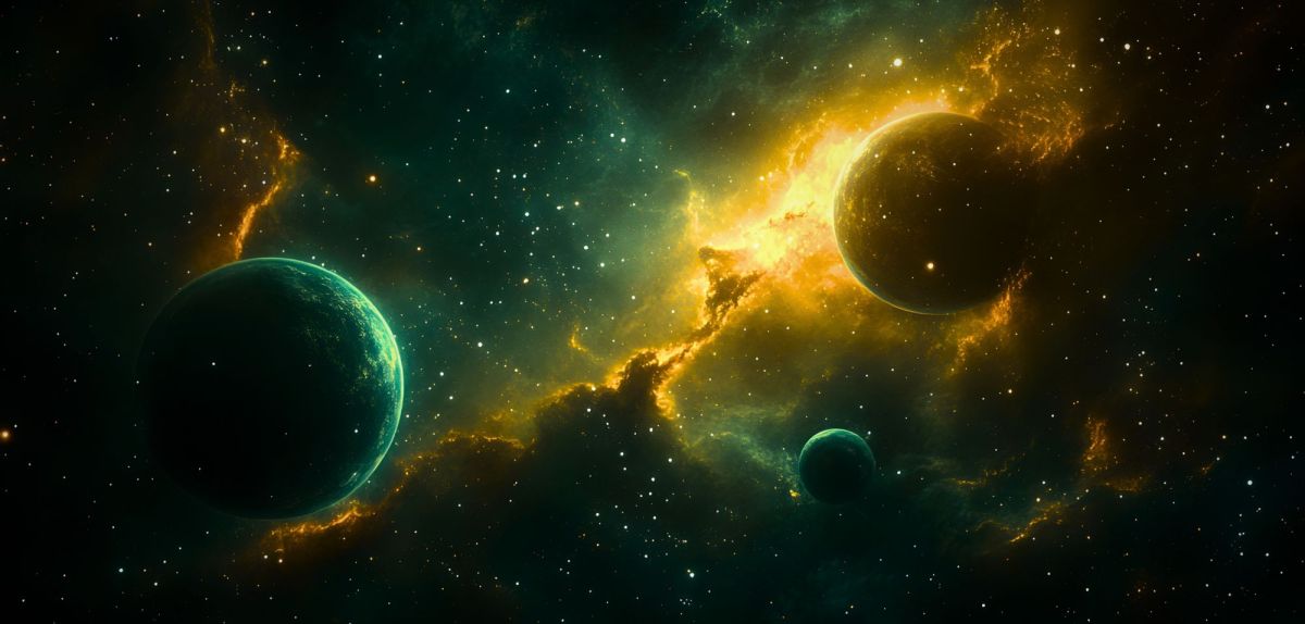 Exoplaneten im Weltall