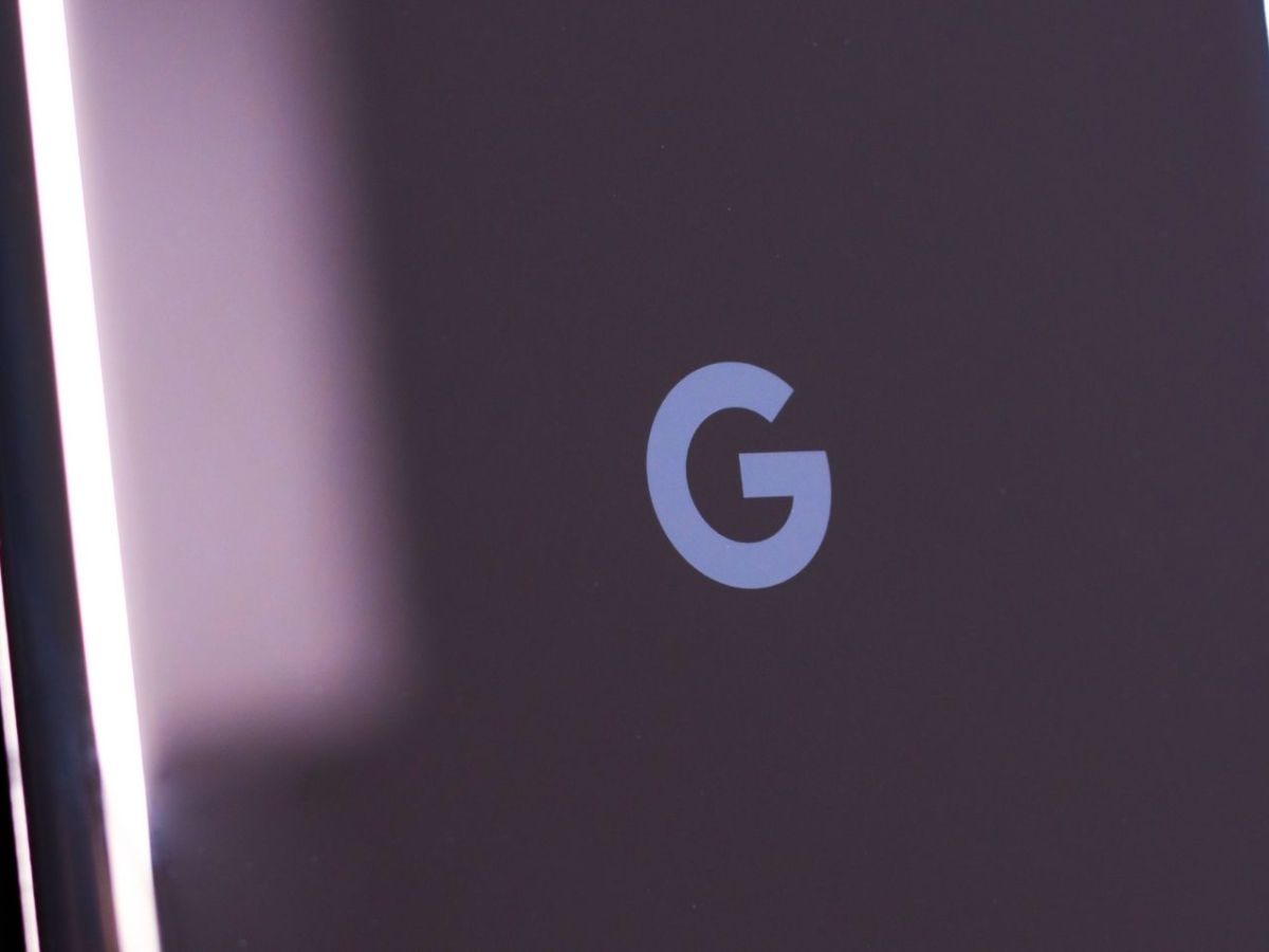 Nahaufnahme eines Google Pixel-Handys