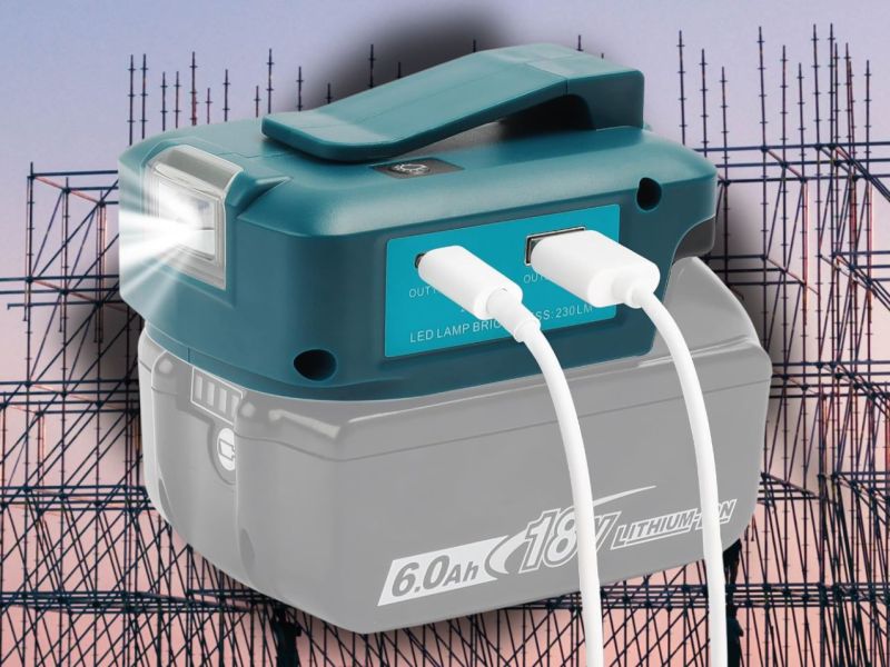 Makita Akku-Adapter.