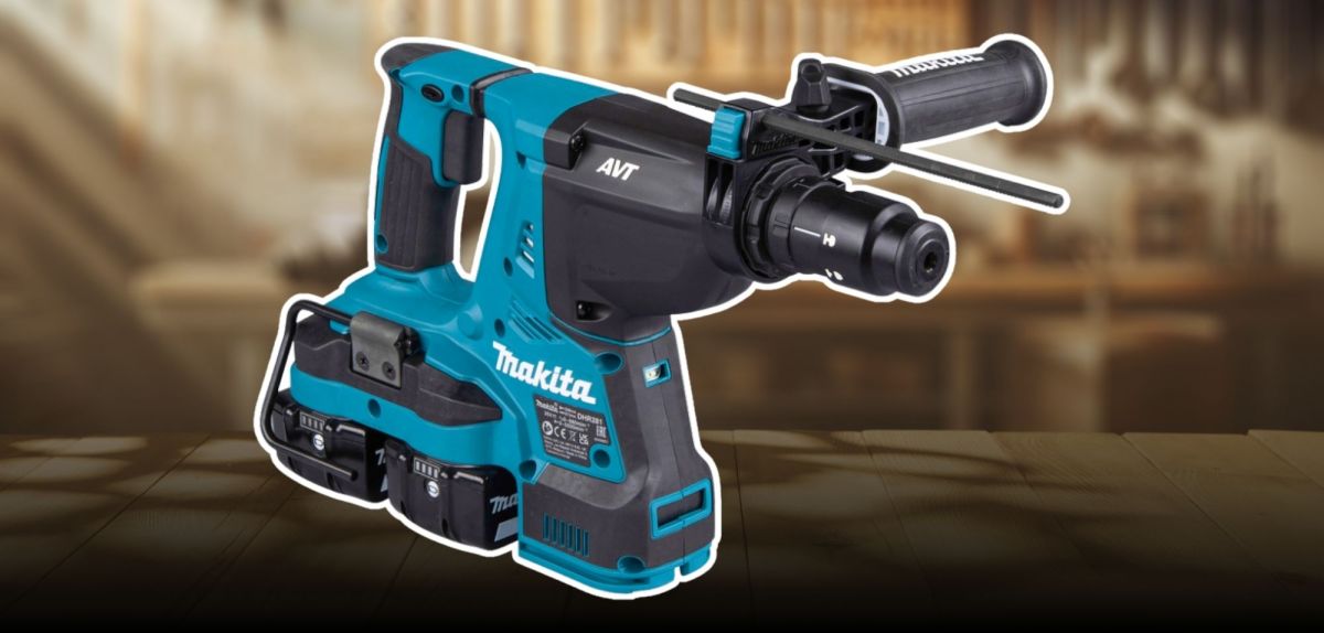 Makita DHR281ZJ in einer Werkstatt