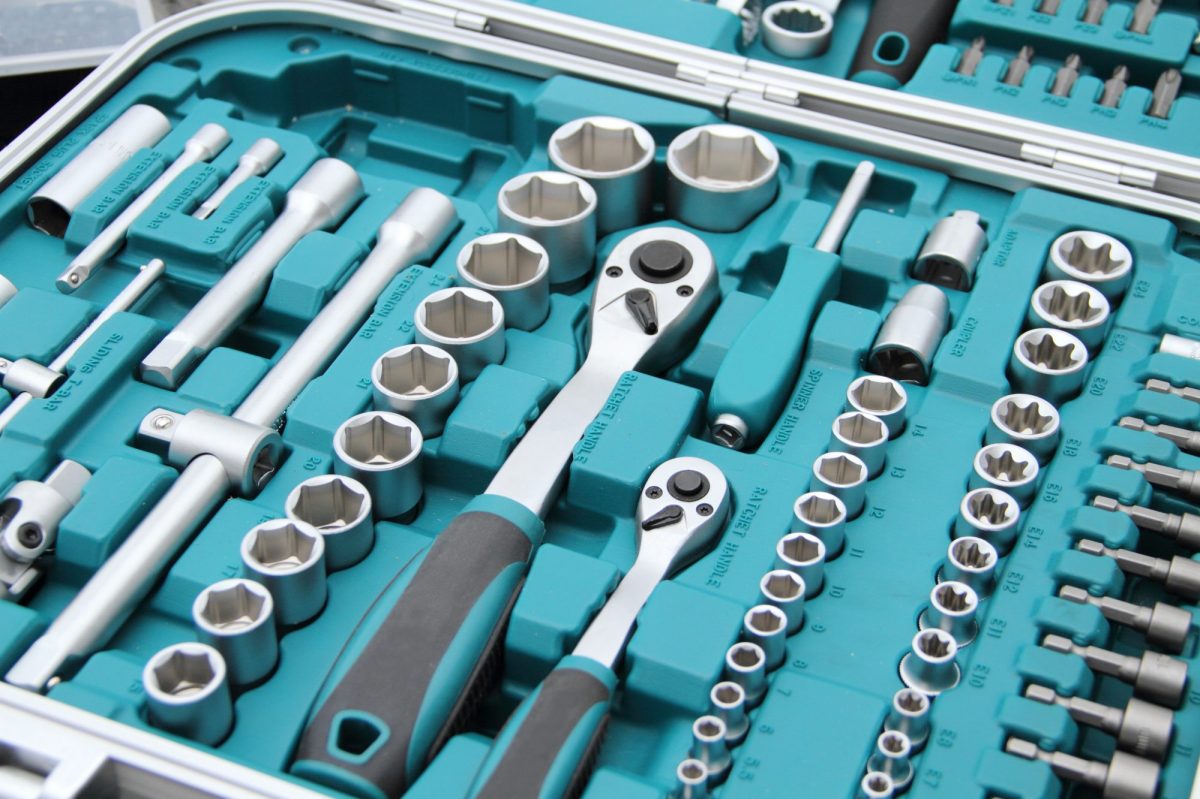 Nahansicht von einem Makita-Bitset.