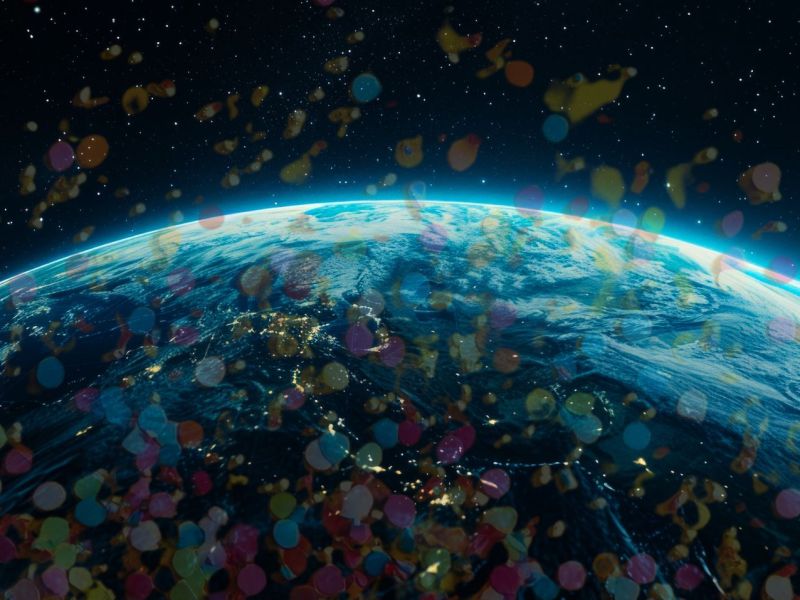 Planet Erde aus dem All