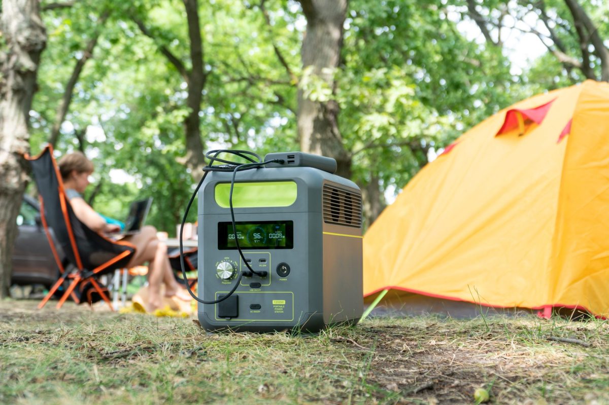 Powerstation beim Campen. (Symbolbild)