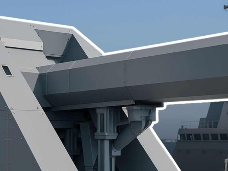 Railgun auf einer japanischen Fregatte