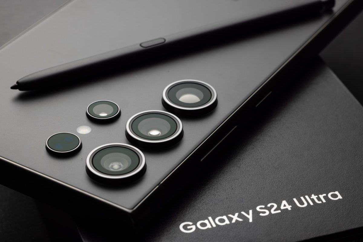 Samsung Galaxy-Handy mit S Pen.