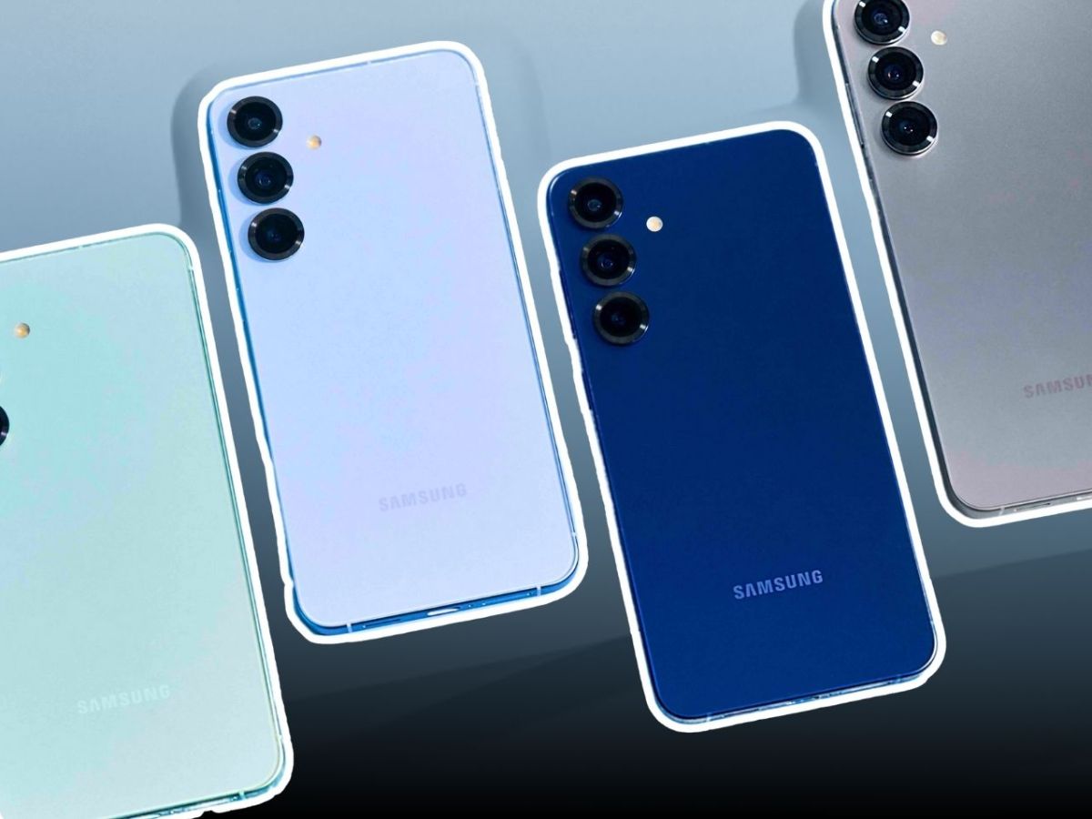 Samsung Galaxy S25 in verschiedenen Farben