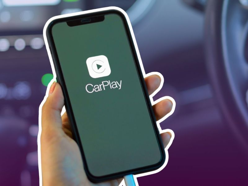 Apple CarPlay auf einem Smartphone