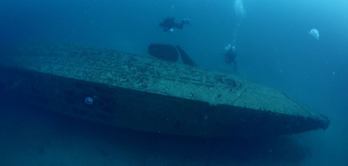 Ein U-Boot als archäologischer Fund (Symbolbild).