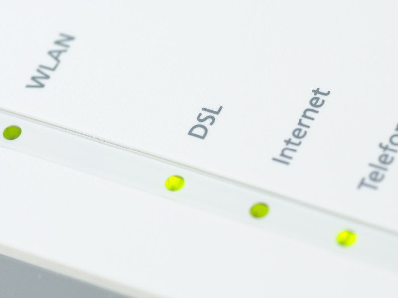 DSL-Funktion am WLAN-Router