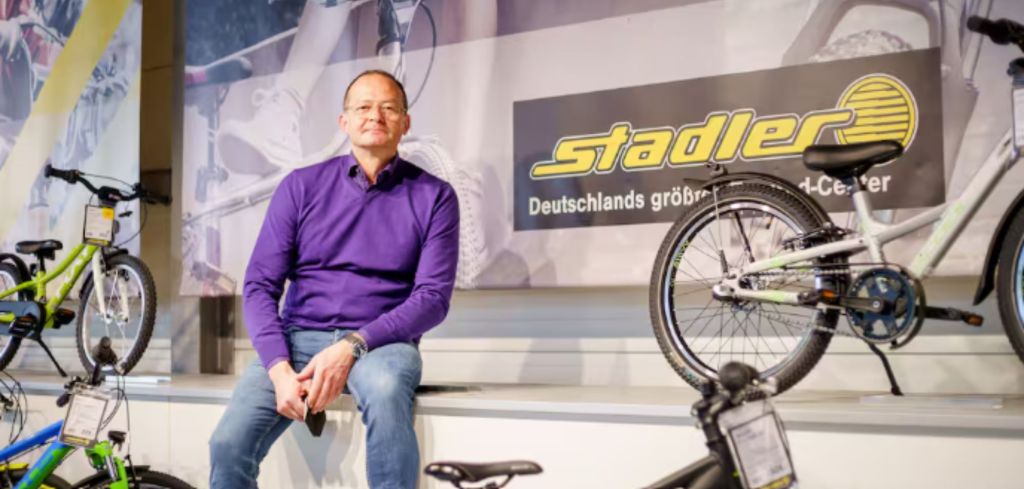 Josef Zimmerer, Niederlassungsleiter der Berliner Filialen des Zweirad-Centers Stadler