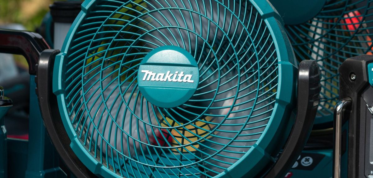 Top-Deal für heiße Tage: Makita Tischventilator ist auf Amazon jetzt über 30 Prozent reduziert