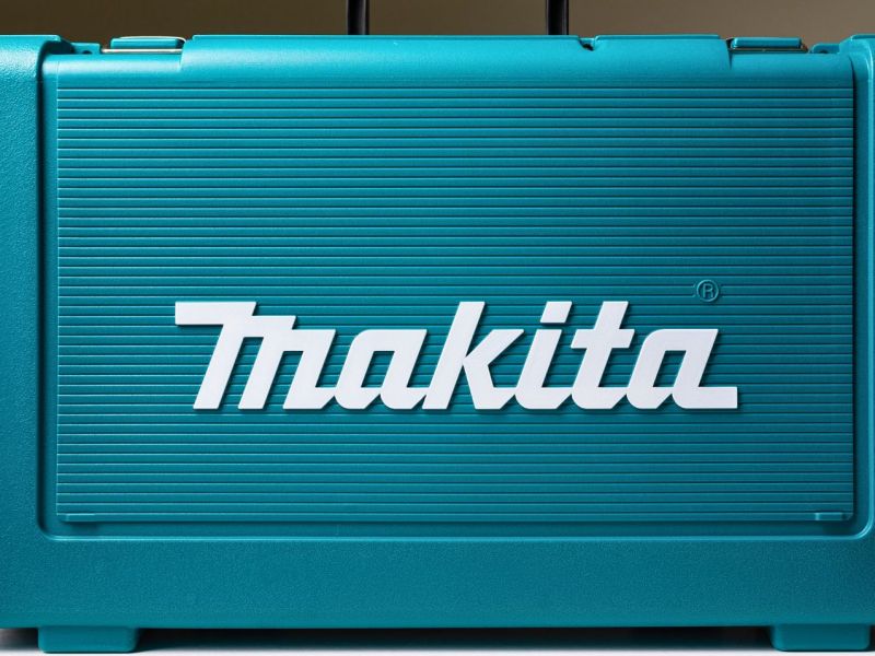 Werkzeugkoffer mit dem Logo Makita