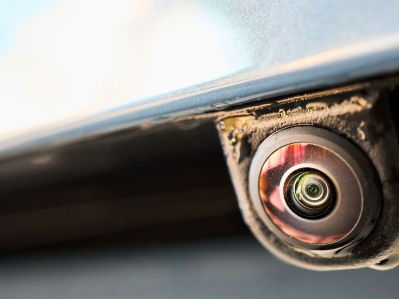 Rückfahrkamera an einem Auto
