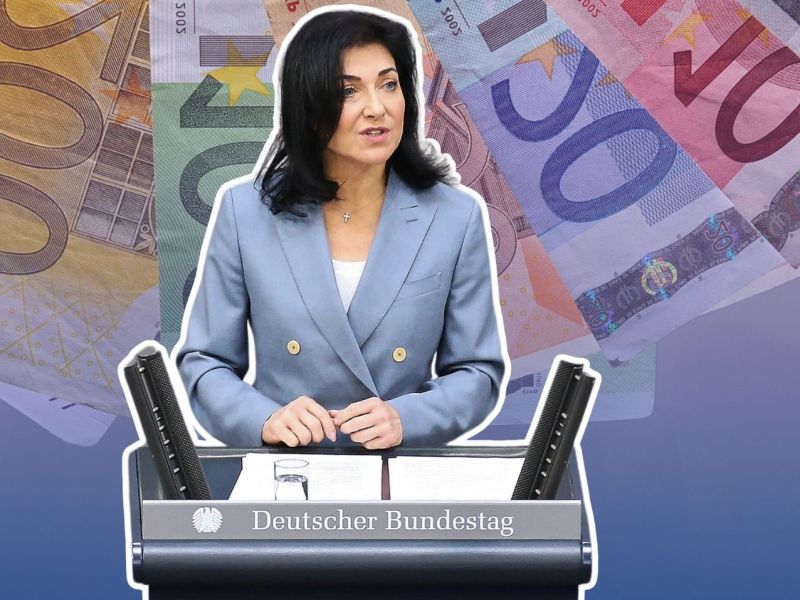 Katherina Reiche (CDU) bei einer Rede im Deutschen Bundestag