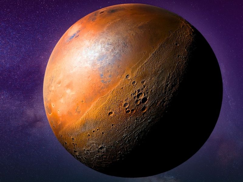KI-generiertes Bild eines Zwergplaneten