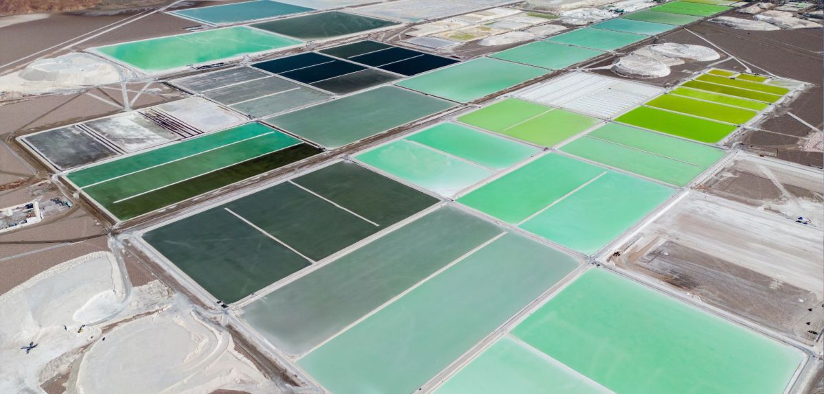 Lithium-Feld in Chile.