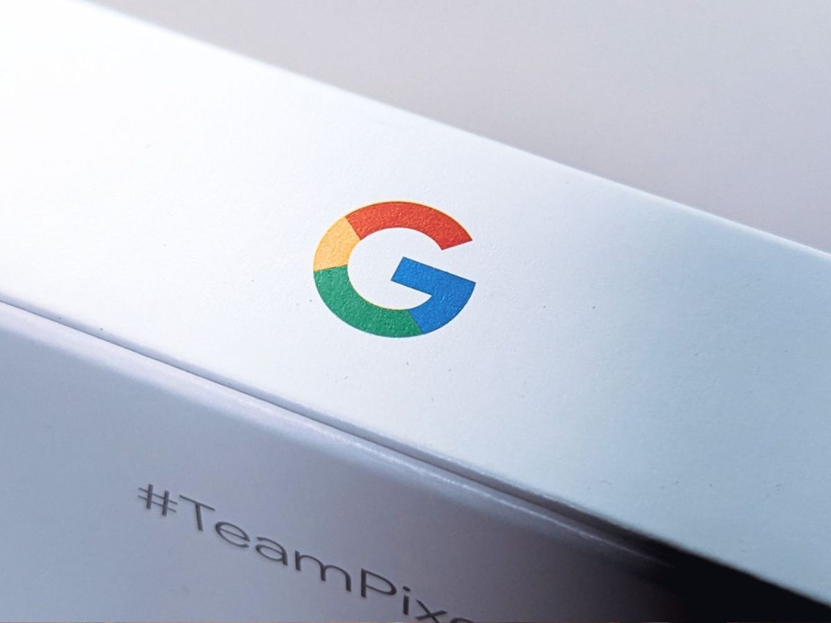 Verpackung eines Google Pixel-Handys.