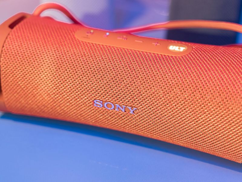 Sony ULT Field 1 in orange.