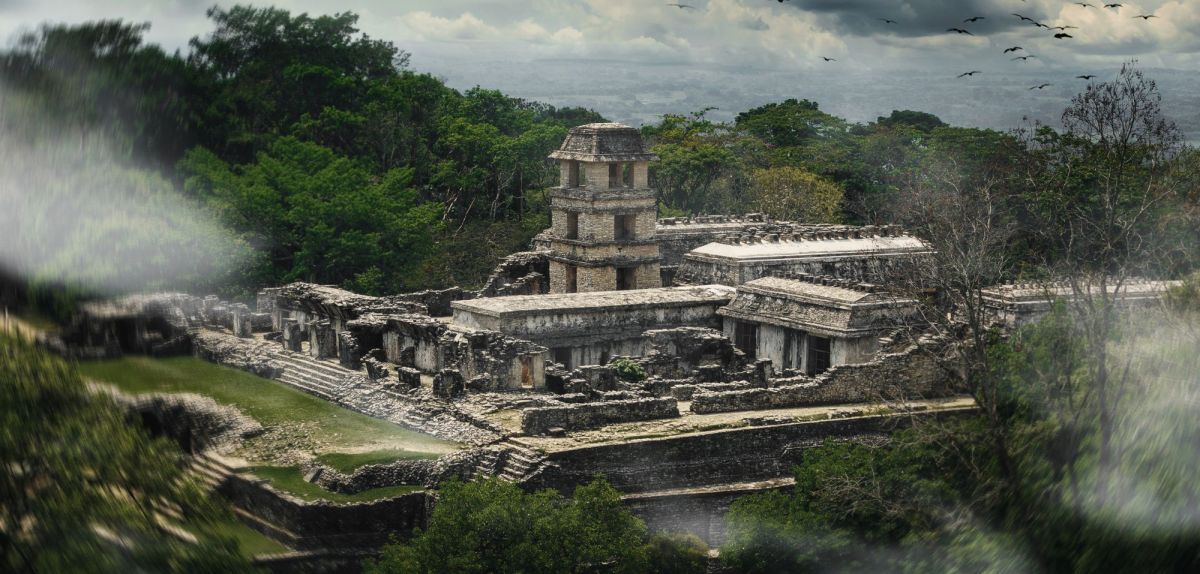 Alte Maya-Ruine als archäologischer Fund (Symbolbild).